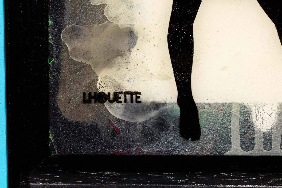 Duck Hunt Mixer - Stealth Grey - SOLD by artist Lhouette - Wyecliffe Galleries