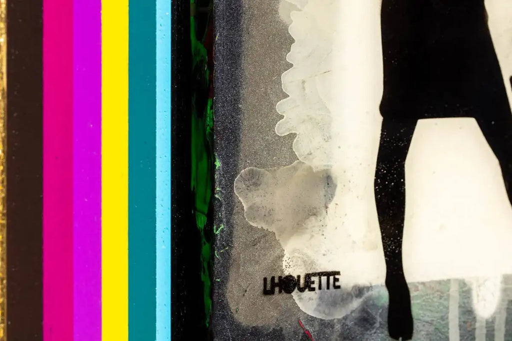 Duck Hunt Mixer - Stealth Grey - SOLD by artist Lhouette - Wyecliffe Galleries