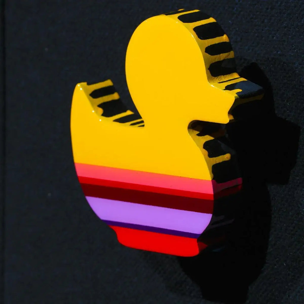 Duck Hunt - Original - SOLD by artist Lhouette - Wyecliffe Galleries