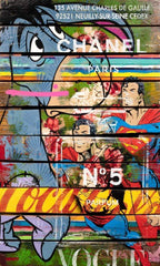 Eeyore Pallet - Original - SOLD by artist Lhouette - Wyecliffe Galleries