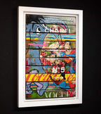 Eeyore Pallet - Original - SOLD by artist Lhouette - Wyecliffe Galleries