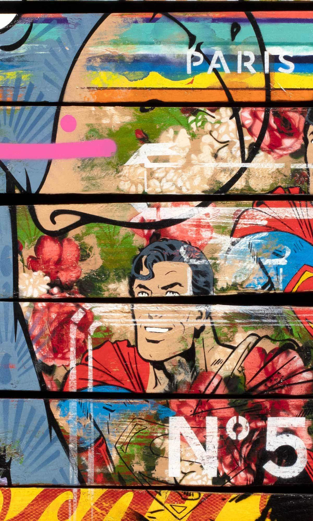 Eeyore Pallet - Original - SOLD by artist Lhouette - Wyecliffe Galleries