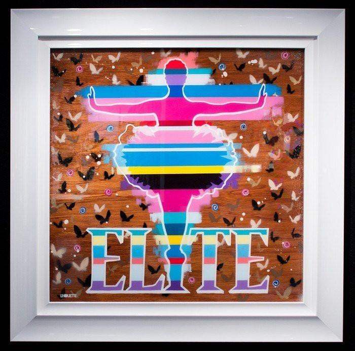 Elite - Original - SOLD by artist Lhouette - Wyecliffe Galleries