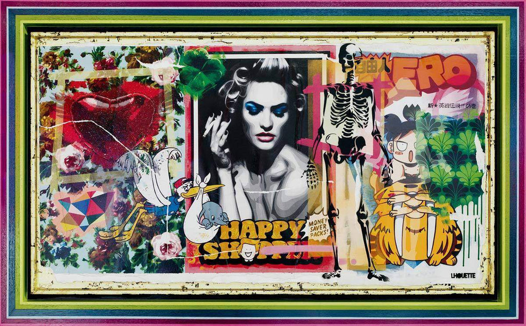 Emergency Credit - Rare Boutique Edition - SOLD OUT by artist Lhouette - Wyecliffe Galleries