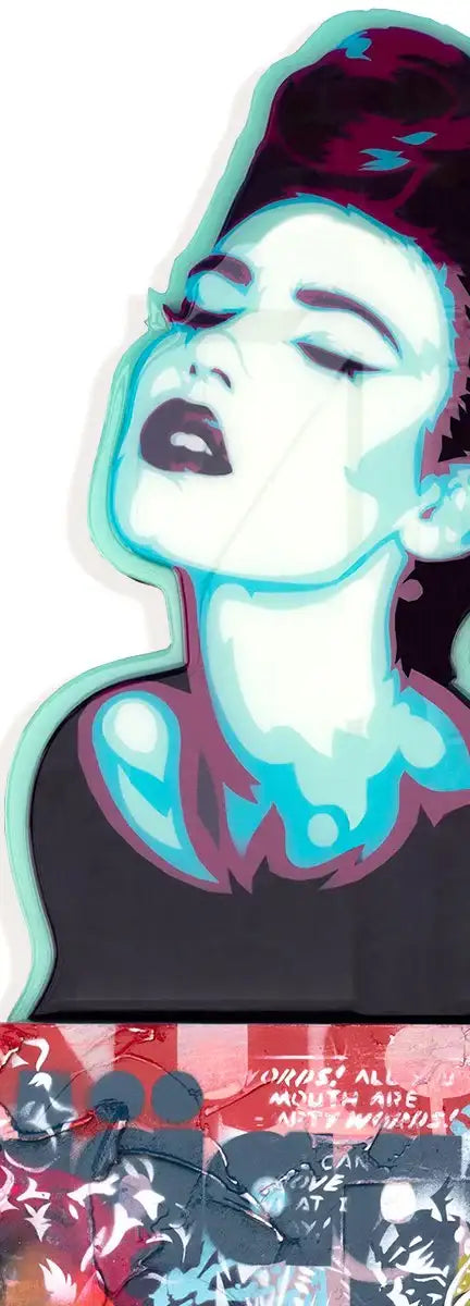 Figure Head - Mint - Haagen-Dazs - SOLD by artist Lhouette - Wyecliffe Galleries