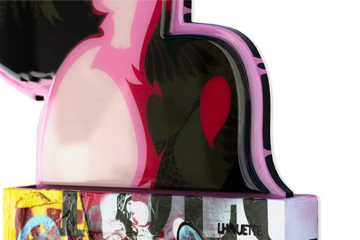 Figure Head - Shrimp - Pepsi - Original - SOLD by artist Lhouette - Wyecliffe Galleries