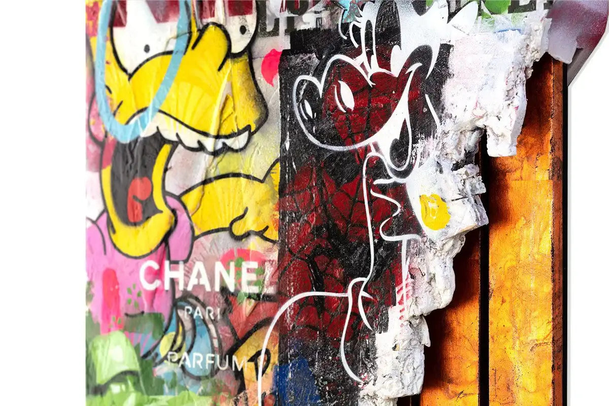 Figure Head - Shrimp - Pepsi - Original - SOLD by artist Lhouette - Wyecliffe Galleries