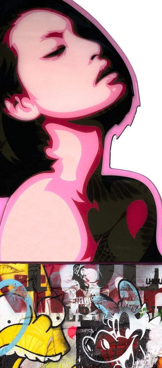 Figure Head - Shrimp - Pepsi - Original - SOLD by artist Lhouette - Wyecliffe Galleries