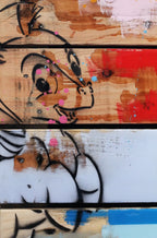 Firecracker - Originial - SOLD by artist Lhouette - Wyecliffe Galleries