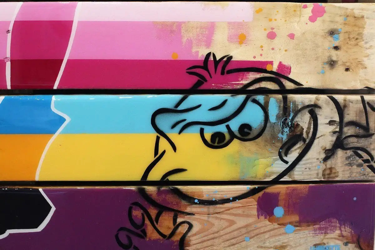 Firecracker - Originial - SOLD by artist Lhouette - Wyecliffe Galleries