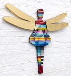 Firefly Geometric Miniature - SOLD by artist Lhouette - Wyecliffe Galleries