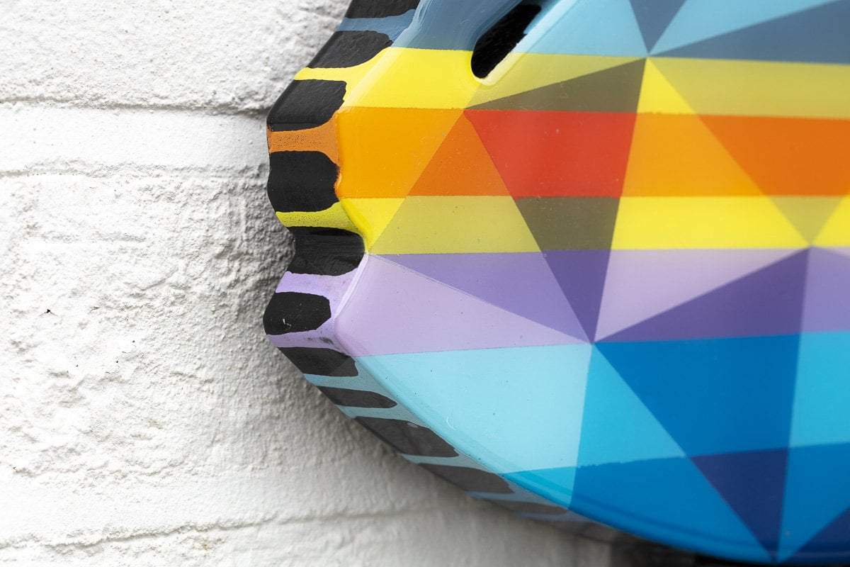 Firefly Geometric Miniature - SOLD by artist Lhouette - Wyecliffe Galleries