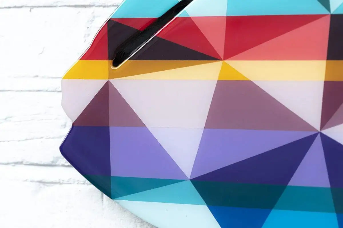 Firefly Geometric Wall Sculpture - Original - SOLD by artist Lhouette - Wyecliffe Galleries