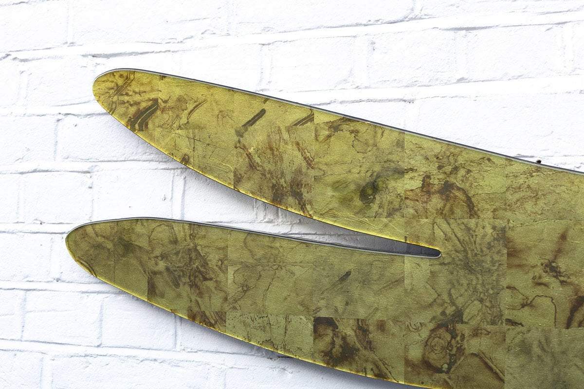 Firefly Geometric Wall Sculpture - Original - SOLD by artist Lhouette - Wyecliffe Galleries