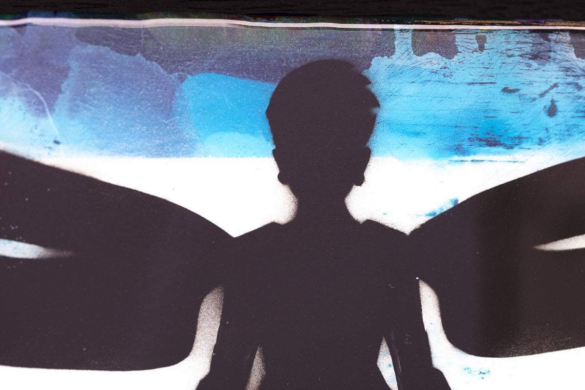 Firefly Mixer (Bermuda) - Original - SOLD by artist Lhouette - Wyecliffe Galleries