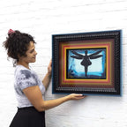 Firefly Mixer (Bermuda) - Original - SOLD by artist Lhouette - Wyecliffe Galleries