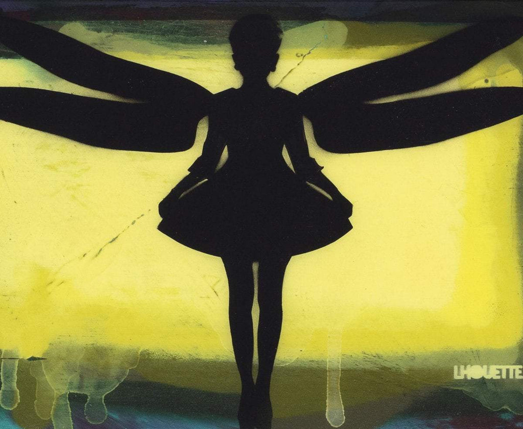 Firefly Mixer - Brimstone - Original - SOLD by artist Lhouette - Wyecliffe Galleries