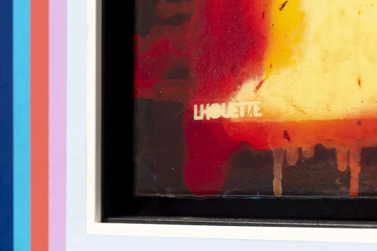 Firefly Mixer - Golden Yellow - Original - SOLD by artist Lhouette - Wyecliffe Galleries