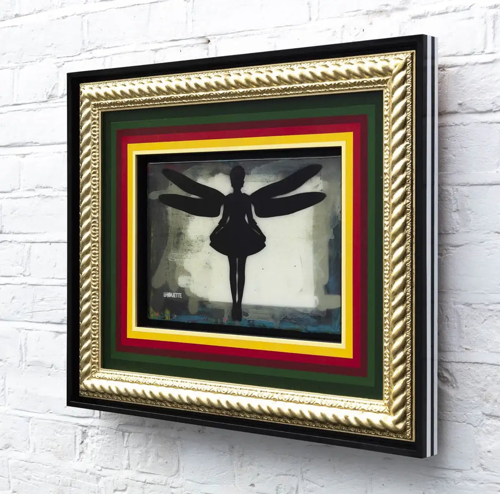 Firefly Mixer (Pebble) - Original by artist Lhouette - Wyecliffe Galleries