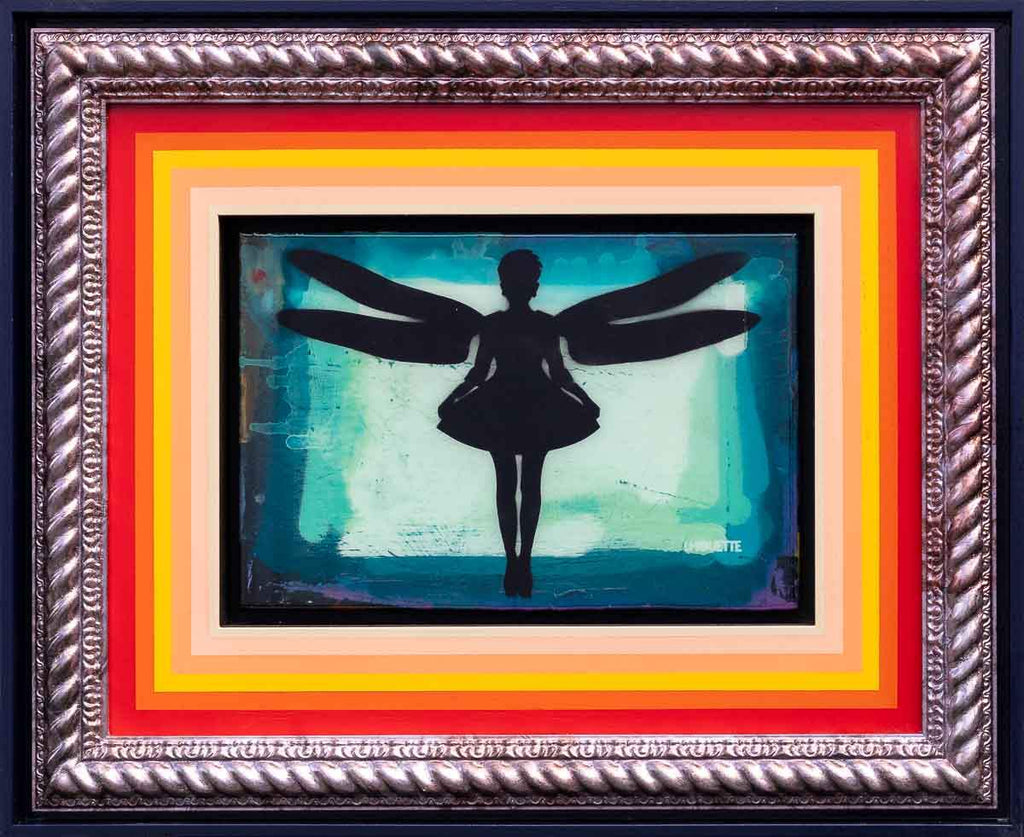 Firefly Mixer (Polar Blue) - Original - SOLD by artist Lhouette - Wyecliffe Galleries