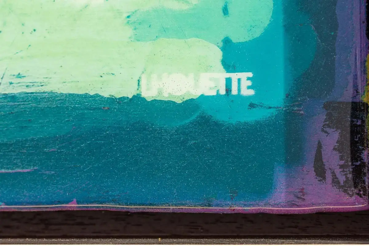 Firefly Mixer (Polar Blue) - Original - SOLD by artist Lhouette - Wyecliffe Galleries