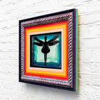 Firefly Mixer (Polar Blue) - Original - SOLD by artist Lhouette - Wyecliffe Galleries