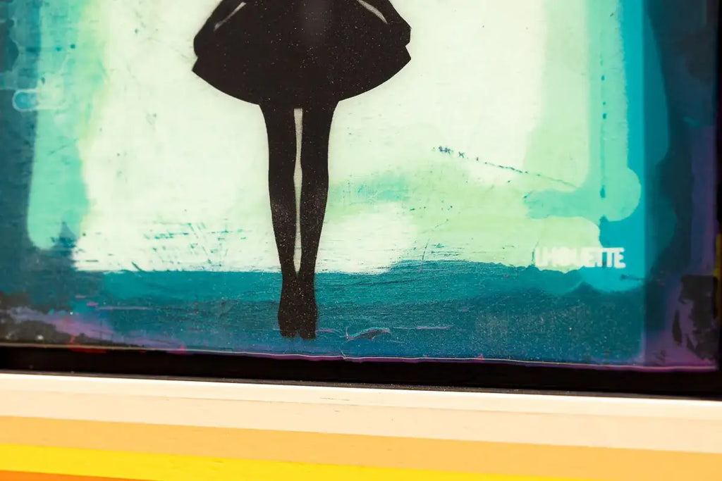 Firefly Mixer (Polar Blue) - Original - SOLD by artist Lhouette - Wyecliffe Galleries