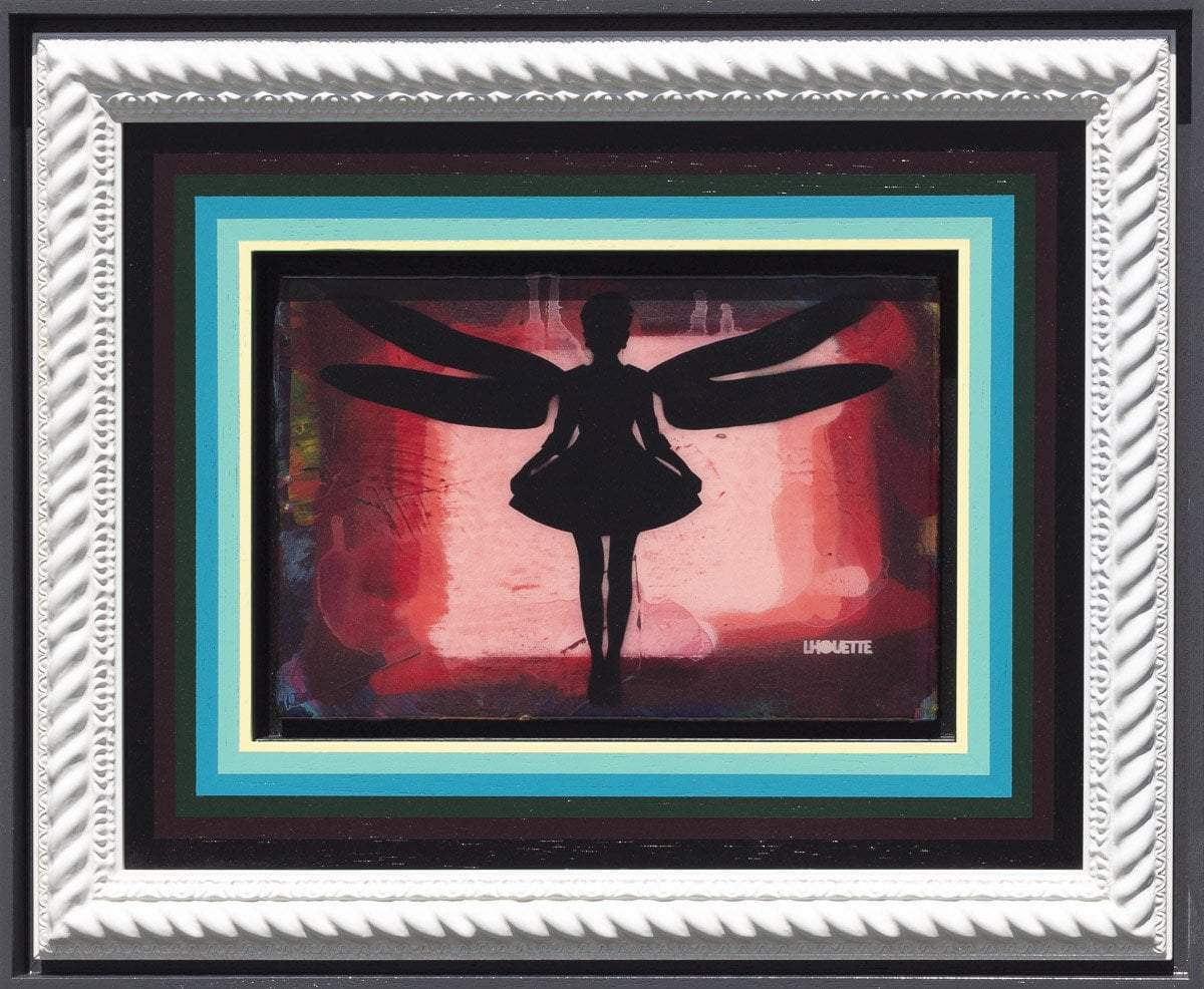 Firefly Mixer (Strawberry) - Original - SOLD by artist Lhouette - Wyecliffe Galleries