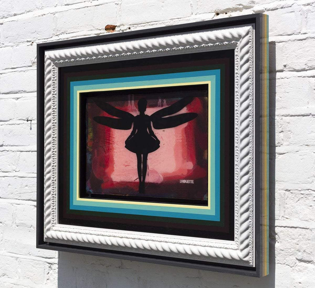 Firefly Mixer (Strawberry) - Original - SOLD by artist Lhouette - Wyecliffe Galleries