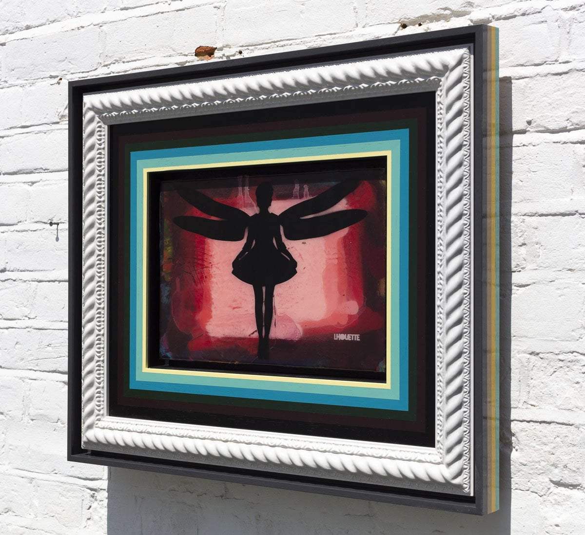 Firefly Mixer (Strawberry) - Original - SOLD by artist Lhouette - Wyecliffe Galleries