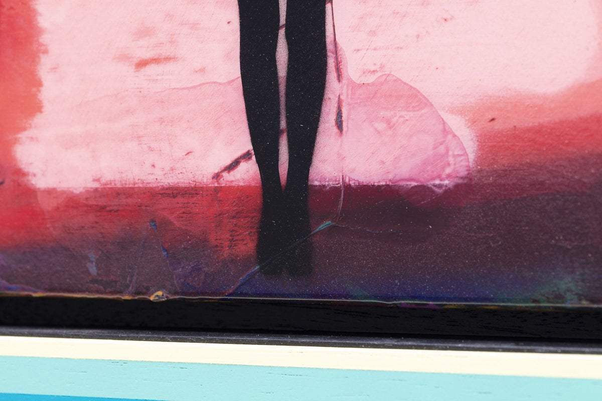 Firefly Mixer (Strawberry) - Original - SOLD by artist Lhouette - Wyecliffe Galleries