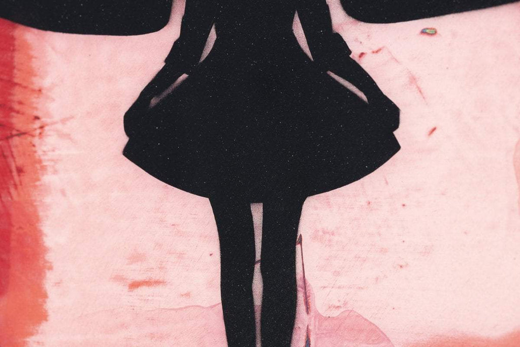 Firefly Mixer (Strawberry) - Original - SOLD by artist Lhouette - Wyecliffe Galleries