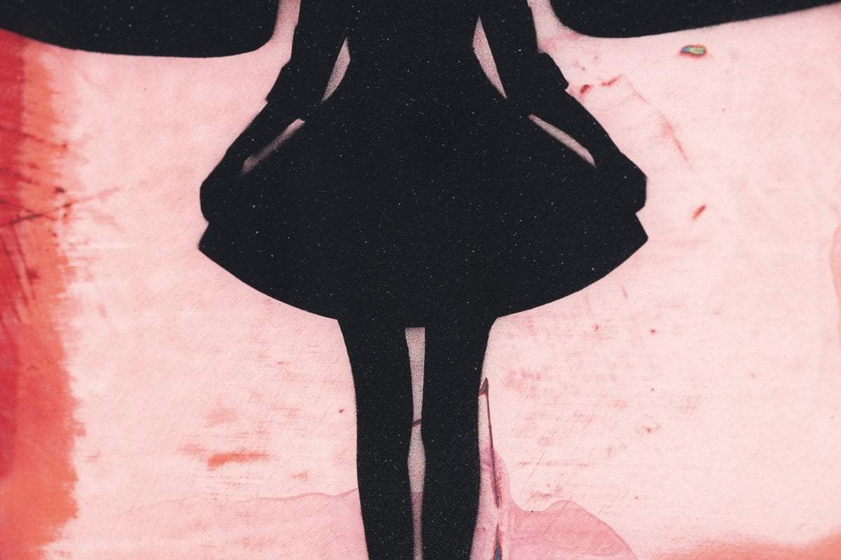 Firefly Mixer (Strawberry) - Original - SOLD by artist Lhouette - Wyecliffe Galleries