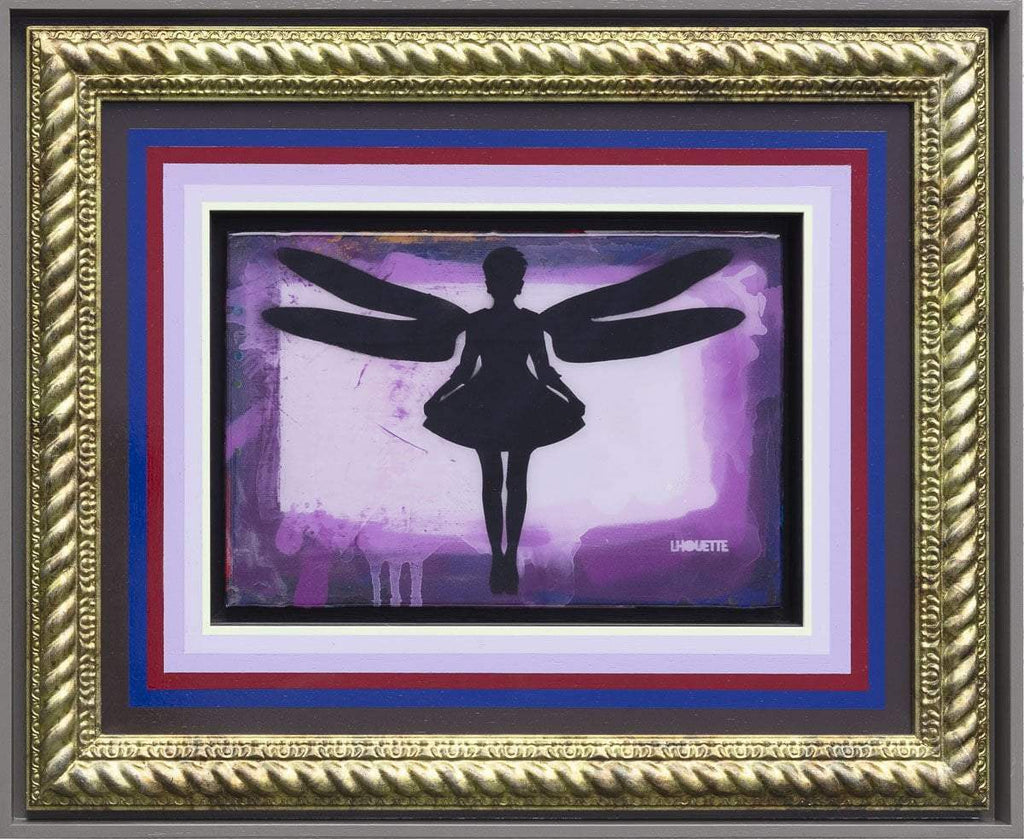 Firefly Mixer (Viola) - Original - SOLD by artist Lhouette - Wyecliffe Galleries