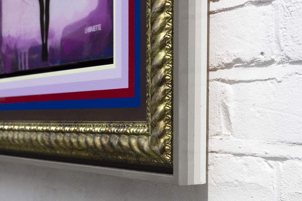 Firefly Mixer (Viola) - Original - SOLD by artist Lhouette - Wyecliffe Galleries