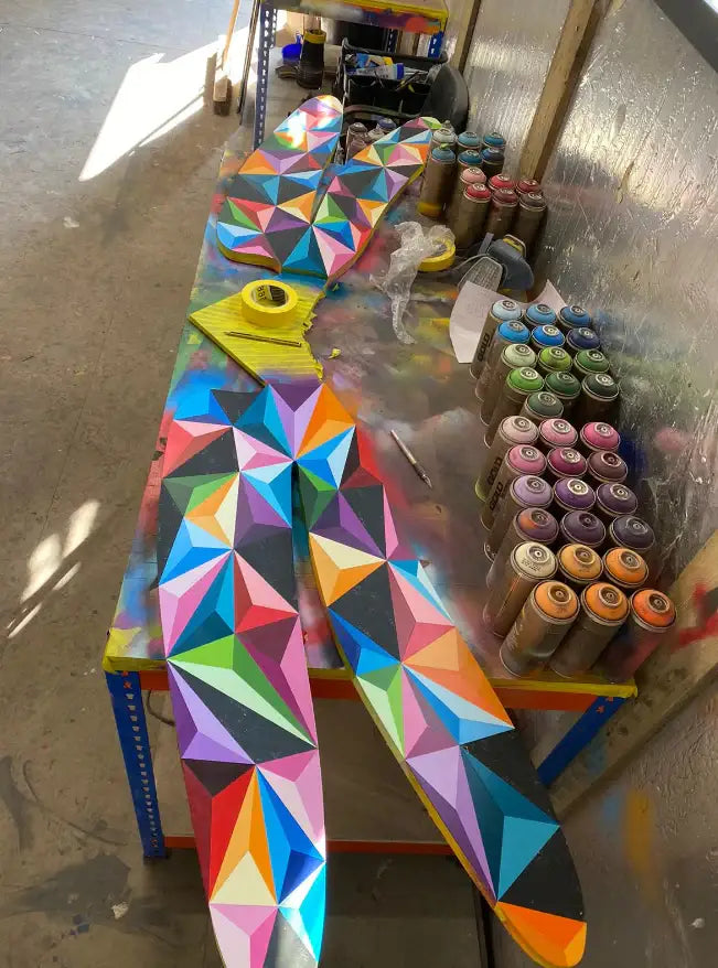 Firefly - Original Wall Sculpture - SOLD by artist Lhouette - Wyecliffe Galleries