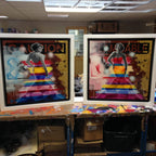 Flashpoint - ORIGINAL SOLD by artist Lhouette - Wyecliffe Galleries