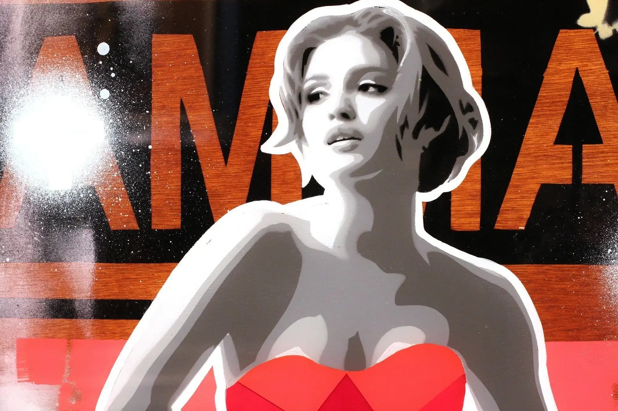 Flashpoint - ORIGINAL SOLD by artist Lhouette - Wyecliffe Galleries