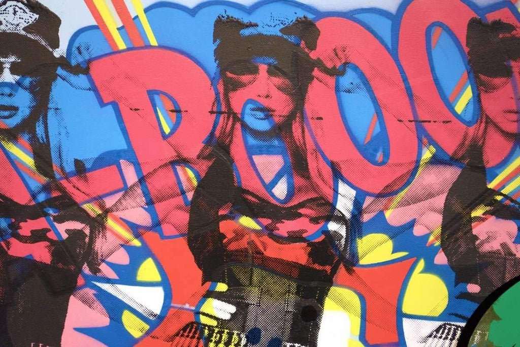 G.I. Joes - Video Heaven - SOLD by artist Lhouette - Wyecliffe Galleries