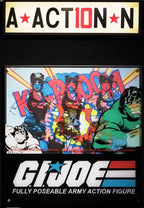G.I. Joes - Video Heaven - SOLD by artist Lhouette - Wyecliffe Galleries