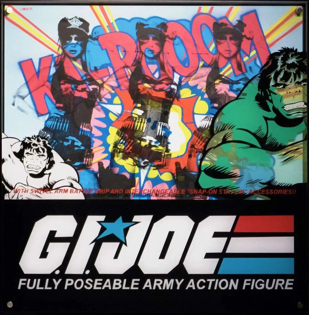 G.I. Joes - Video Heaven - SOLD by artist Lhouette - Wyecliffe Galleries