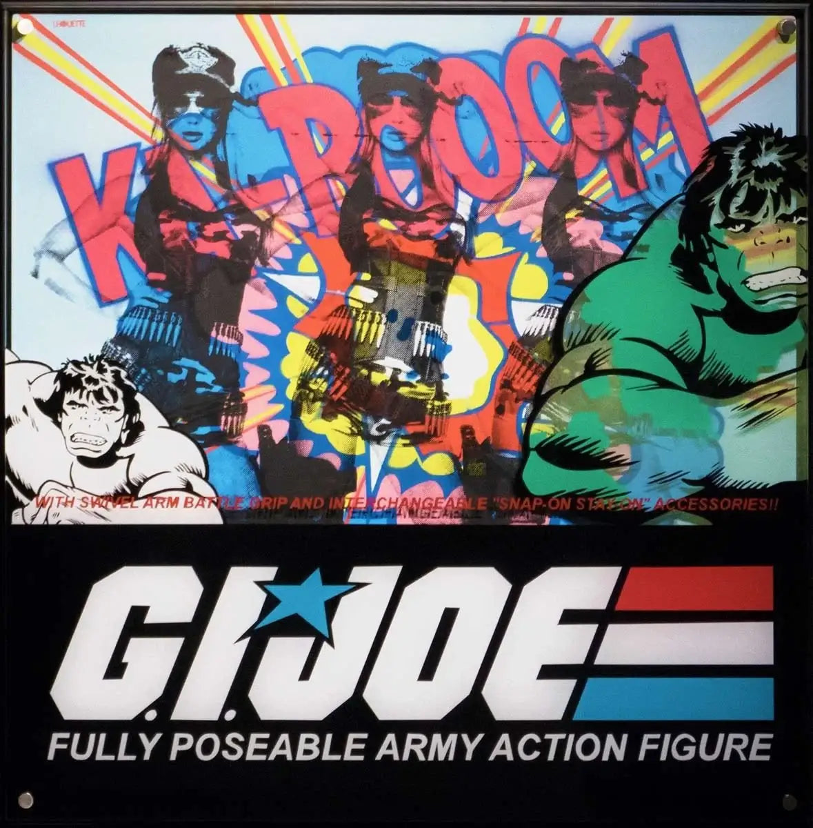 G.I. Joes - Video Heaven - SOLD by artist Lhouette - Wyecliffe Galleries