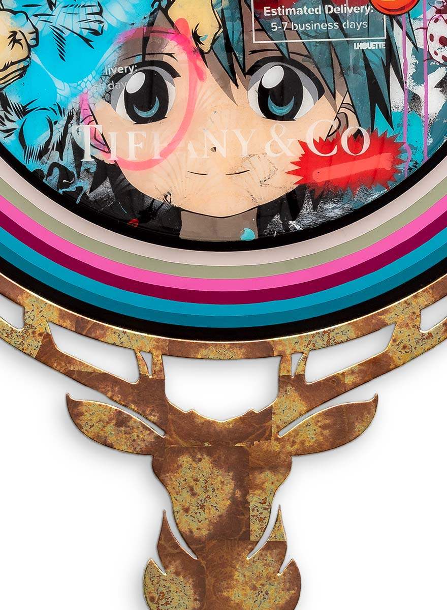 Gatherer - Original - SOLD by artist Lhouette - Wyecliffe Galleries