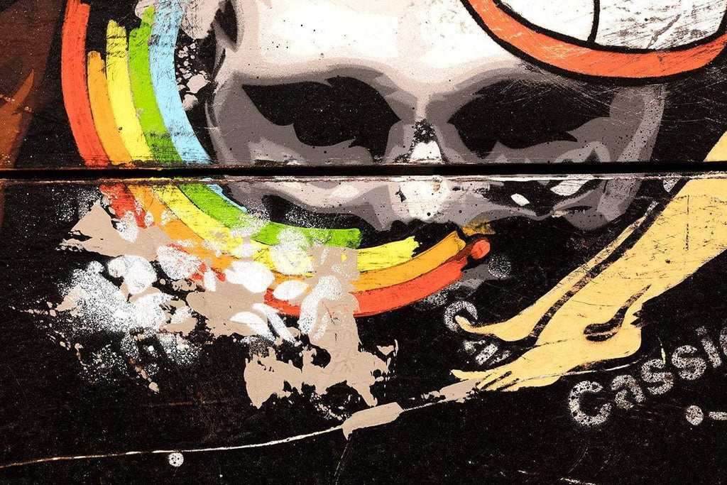 The Girl from Planet 9 - Original - SOLD by artist lhouette - Wyecliffe Galleries