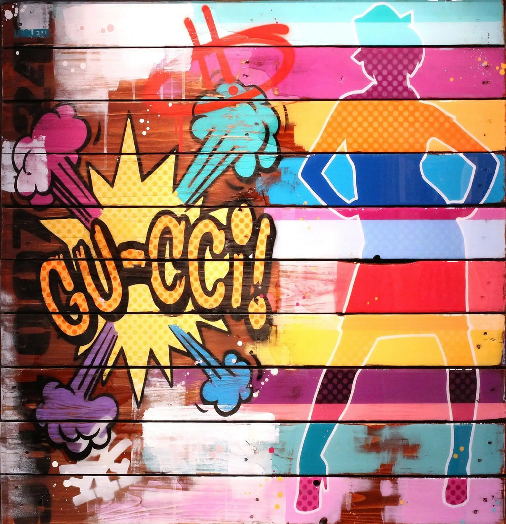 Gu-cci! - Original - SOLD by artist Lhouette - Wyecliffe Galleries