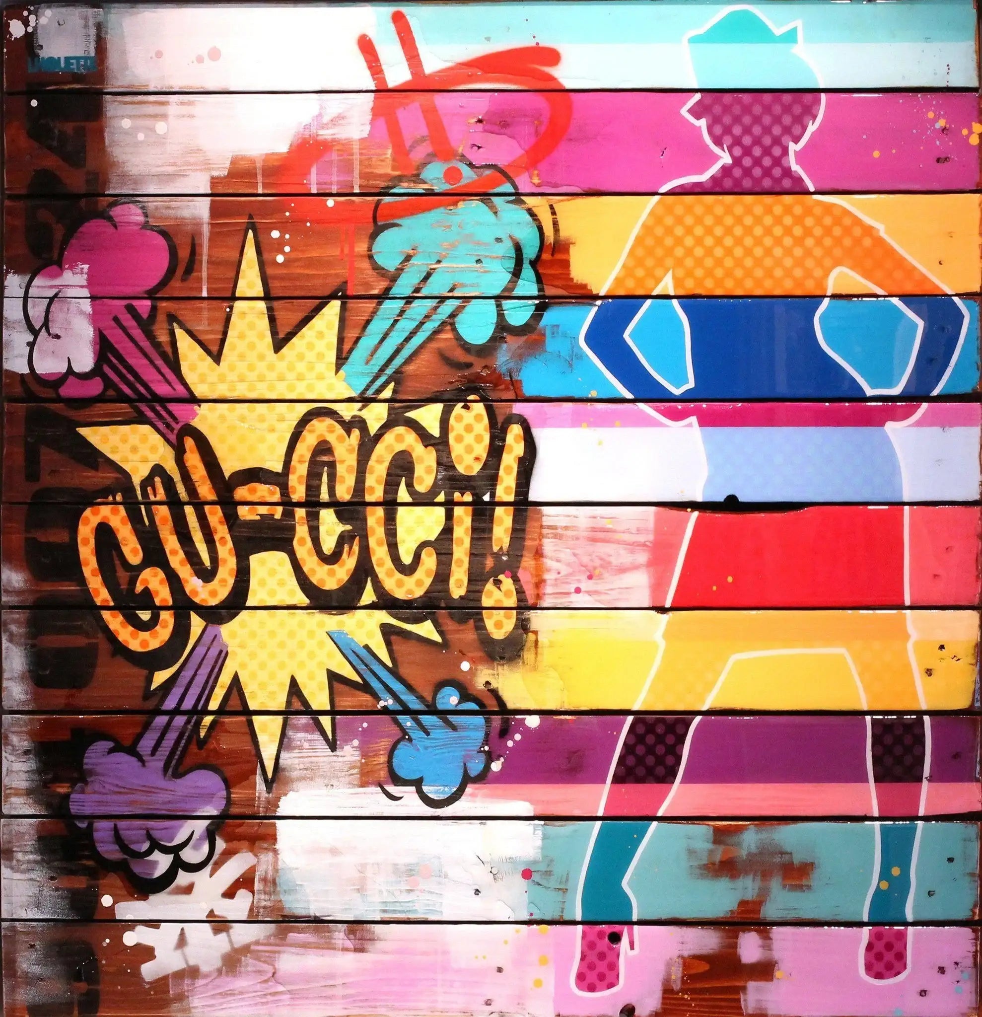 Gu-cci! - Original - SOLD by artist Lhouette - Wyecliffe Galleries