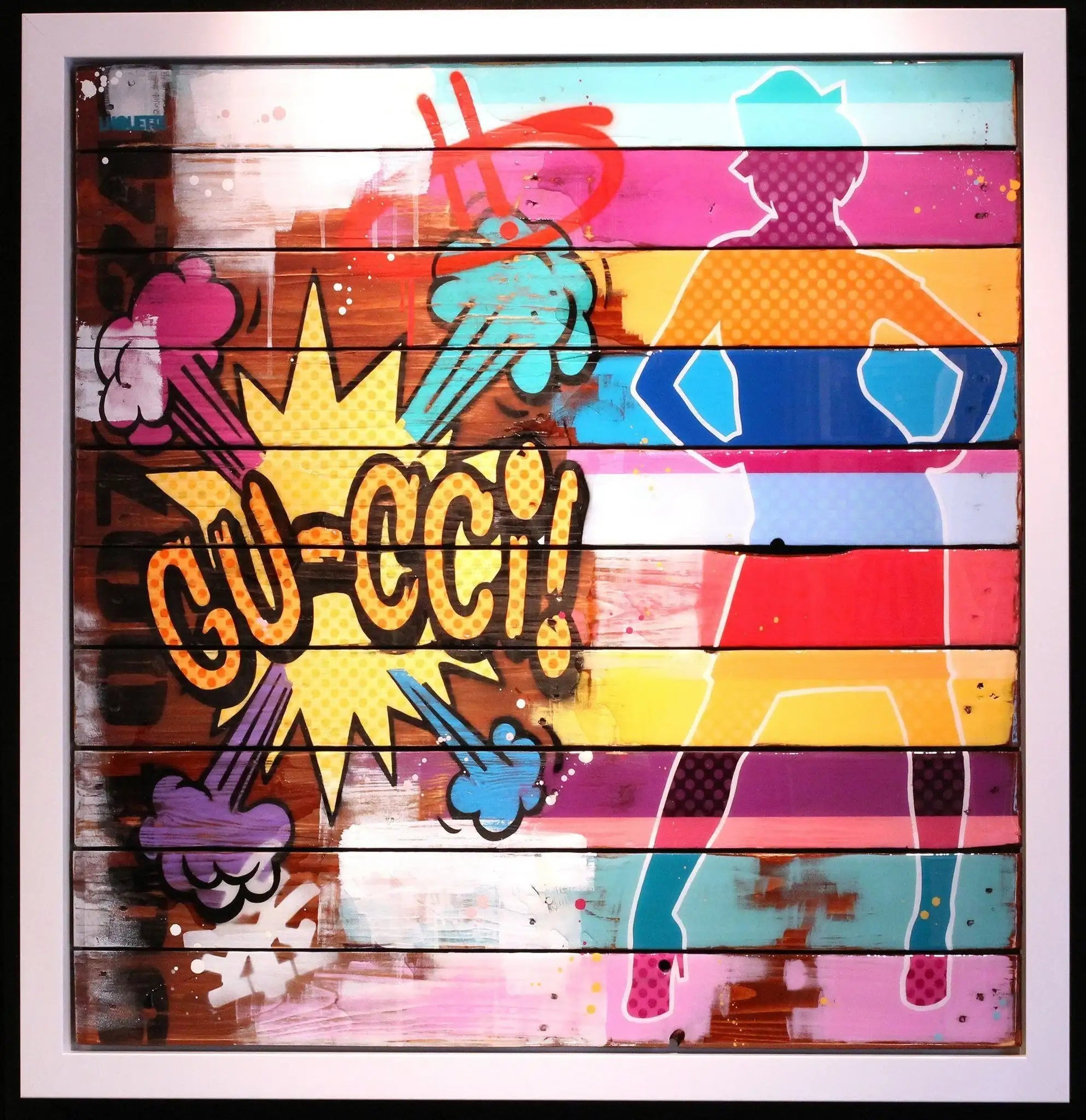 Gu-cci! - Original - SOLD by artist Lhouette - Wyecliffe Galleries