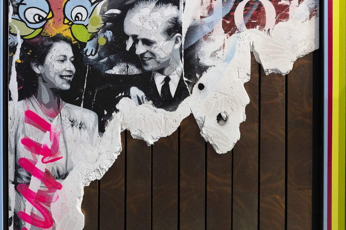 Guard Duty - Louis Vuitton Deluxe Edition - SOLD by artist Lhouette - Wyecliffe Galleries