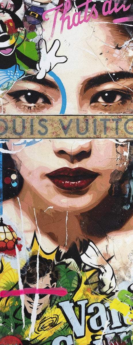 Guard Duty - Louis Vuitton Deluxe Edition - SOLD by artist Lhouette - Wyecliffe Galleries