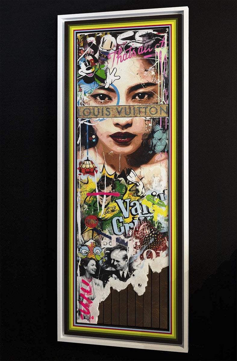 Guard Duty - Louis Vuitton Deluxe Edition - SOLD by artist Lhouette - Wyecliffe Galleries